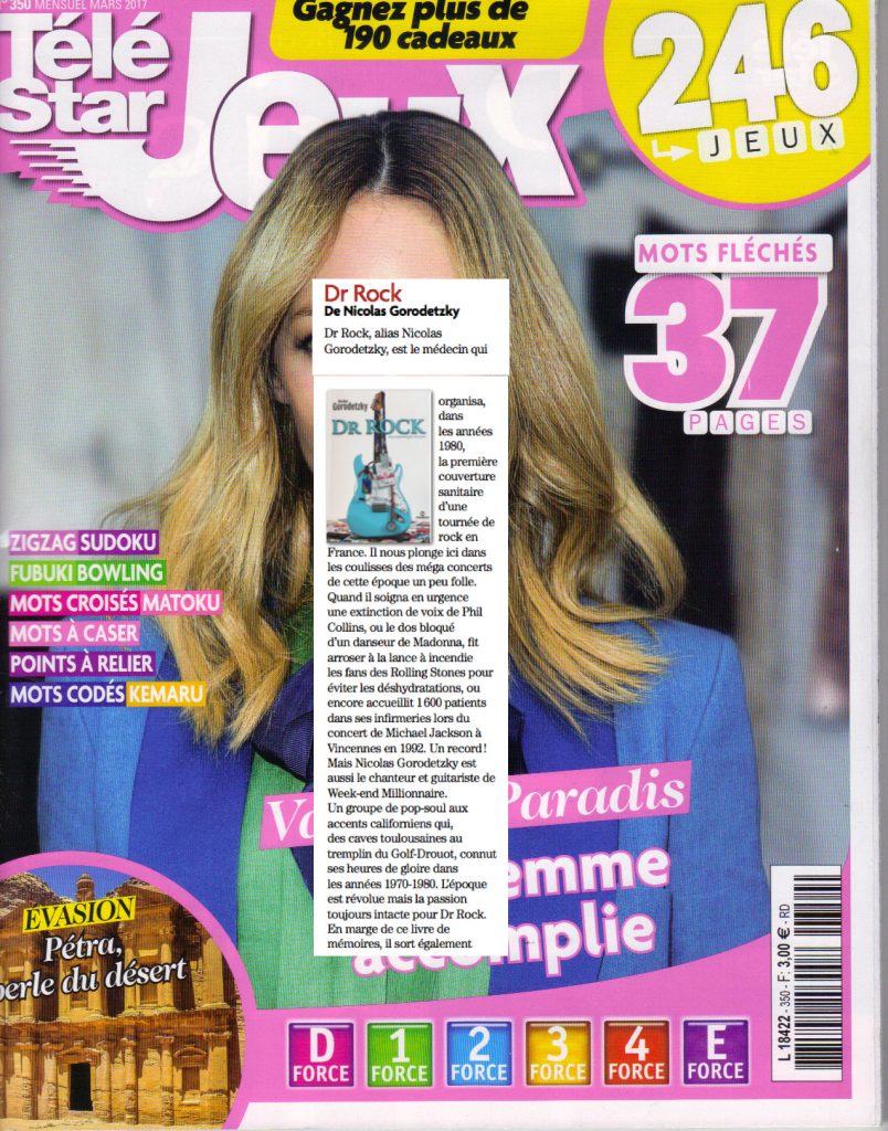 telestar jeux dr rock