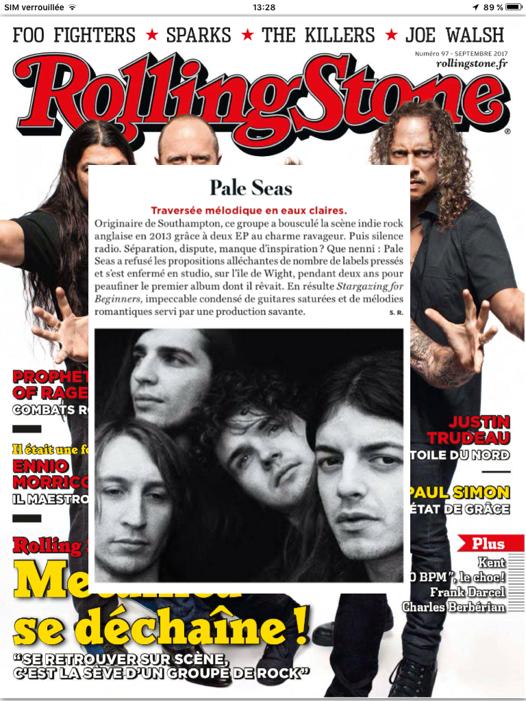 Rolling Stone Pale Seas