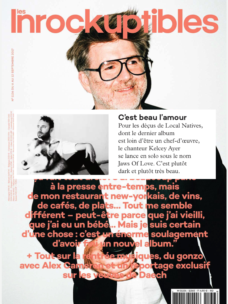 les inrockuptibles jaws of love