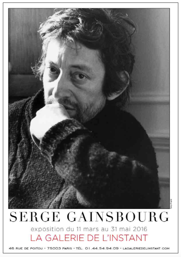 La Galerie de l’Instant exposition Serge Gainsbourg