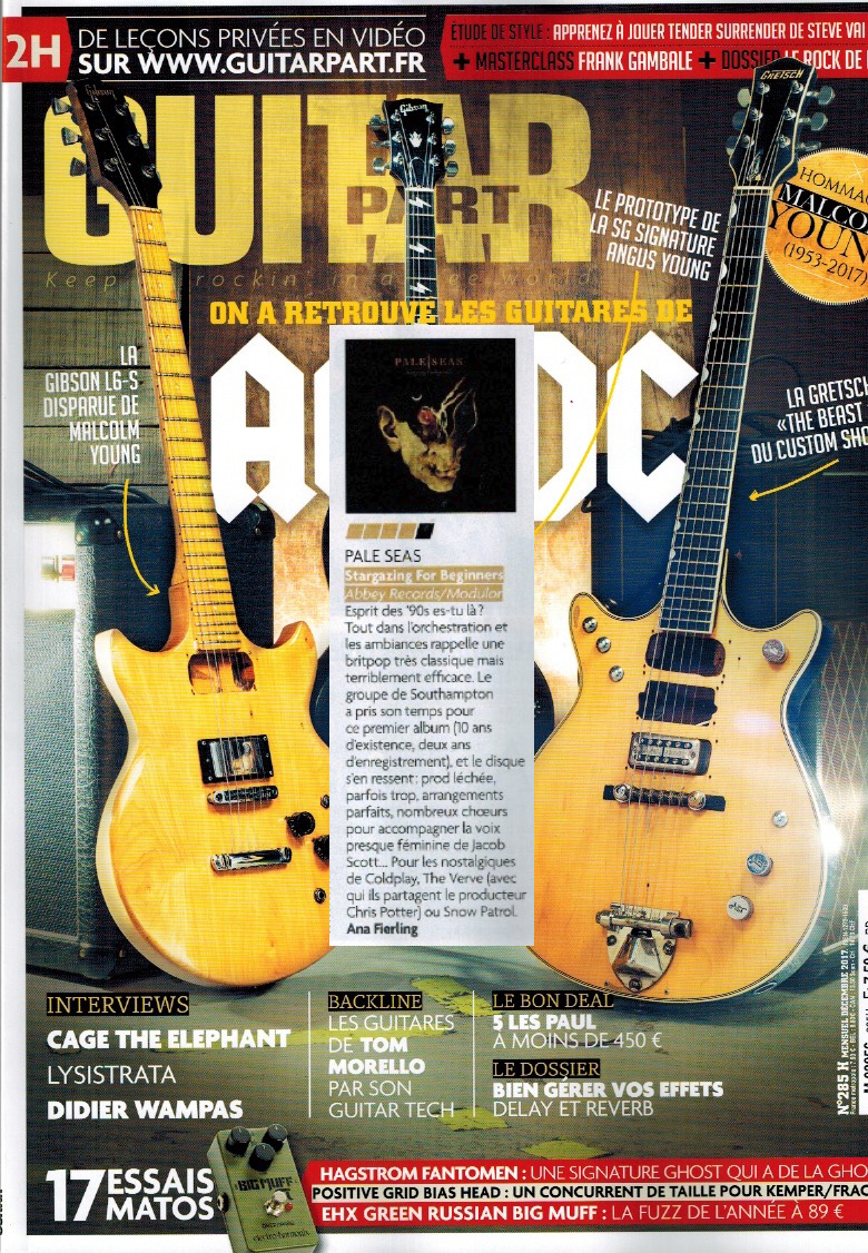 Pale Seas dans Guitar Part